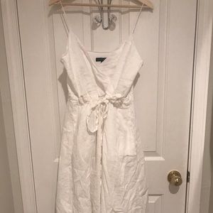 Banana republic white dress